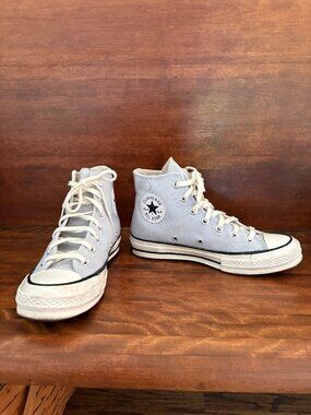 Converse All Star Chuck 70 Pastel Blue High Tops Skater Core Men's 6 Women's 8